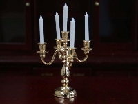 Candles Lamps and Candelabras